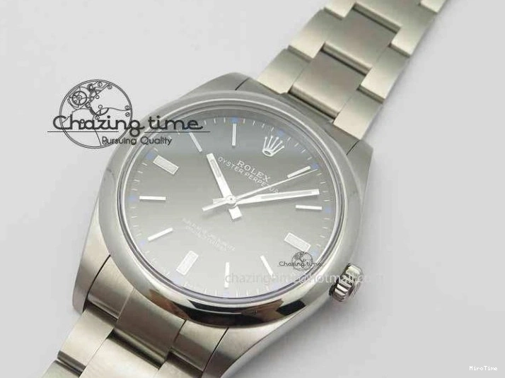 MiroTime 0213 Versatile Oyster Perpetual 39mm 114300 BP Maker Best Edition Gray Dial On SS Bracelet A 3619
